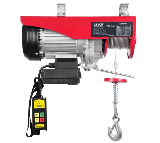 Elektrinis keltuvas 800 kg, 1450W, 12 m aukštis9