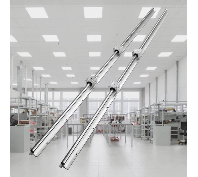 Linijinio bėgio komplektas SBR20 1500 mm7