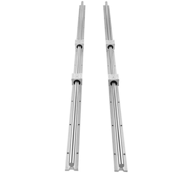 Linijinio bėgio komplektas SBR20 1500 mm8