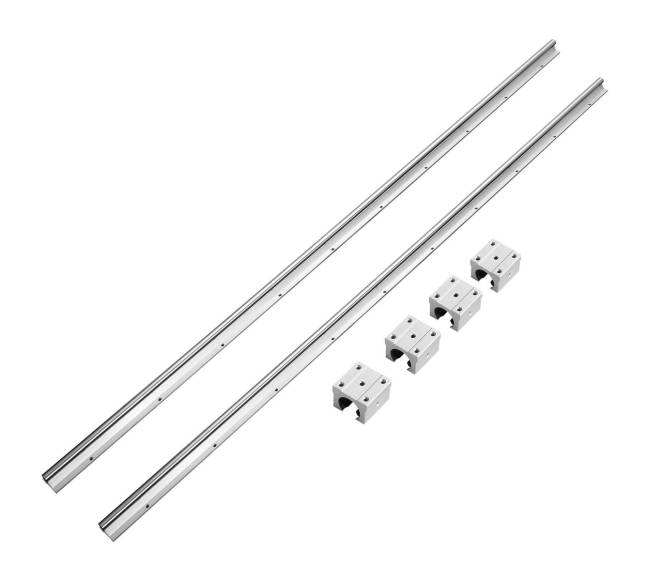 Linijinio bėgio komplektas SBR20 1500 mm9