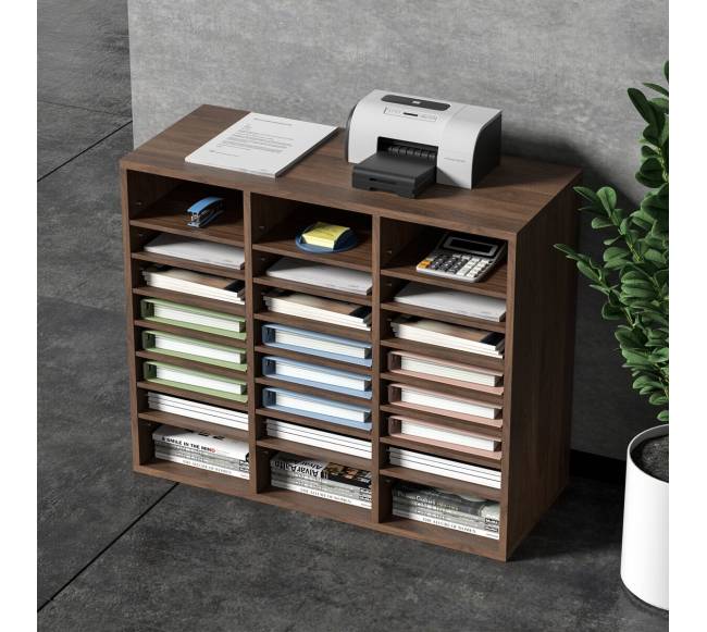 Popieriaus rūšiavimo dėžutė su 24 skyriais7