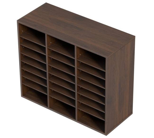 Popieriaus rūšiavimo dėžutė su 24 skyriais9