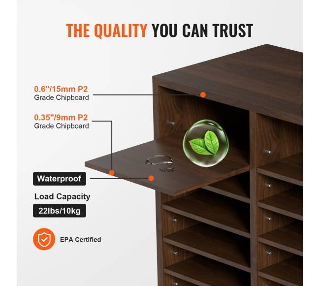 Knygų lentynėlių organizatorius su 36 skyreliais2