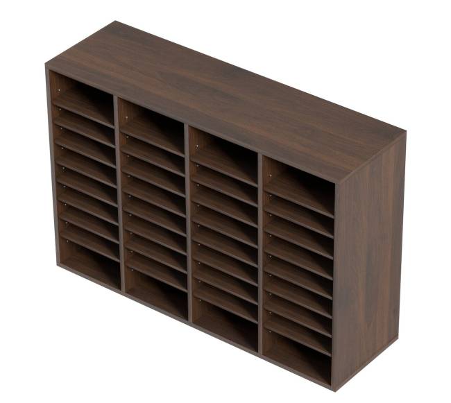 Knygų lentynėlių organizatorius su 36 skyreliais9