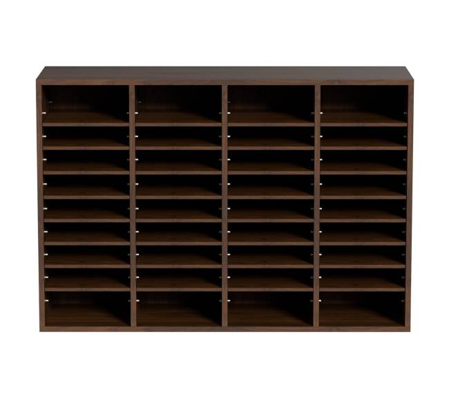 Knygų lentynėlių organizatorius su 36 skyreliais10