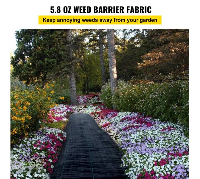 Sodo piktžolių užtvaros audinys, 1.2 x 30.5 m1