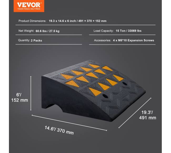 2 vnt. guminis bortelis pakyėlėjams 15 t6