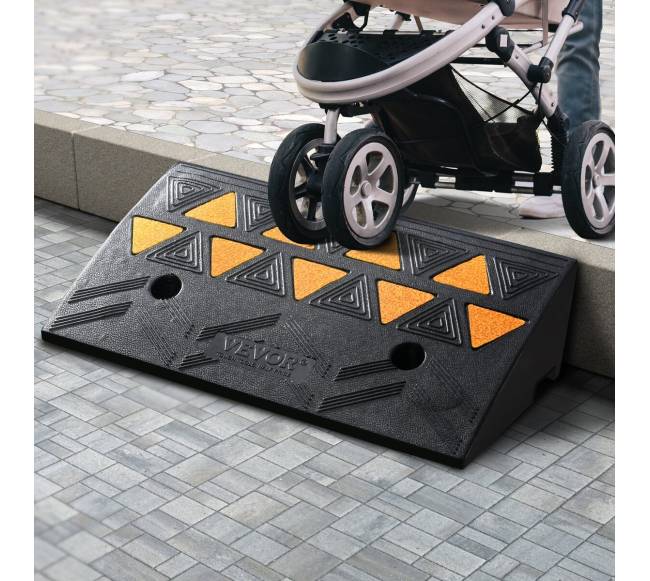 Guminis šaligatvio nuolydžio rampa 10.8 cm aukščio7