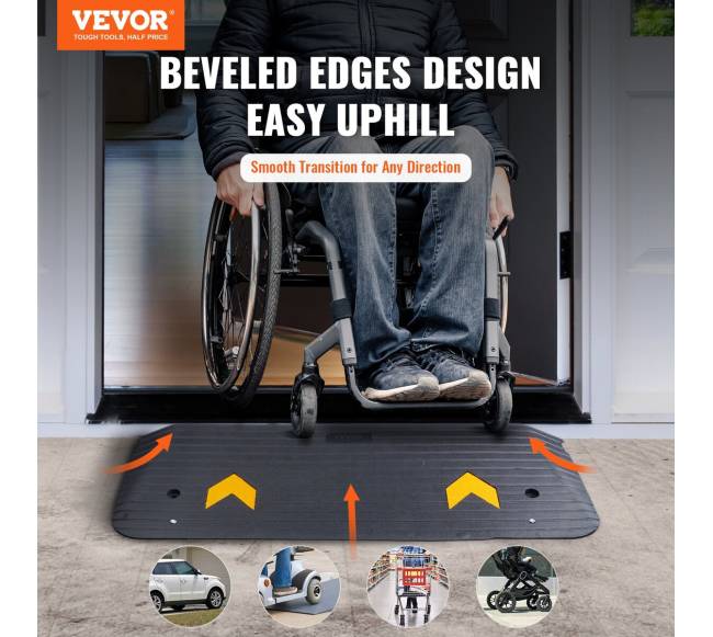 Guminis rampa vežimėliams, 3,8 cm aukštis1