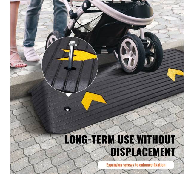 Guminis rampa vežimėliams, 3,8 cm aukštis5