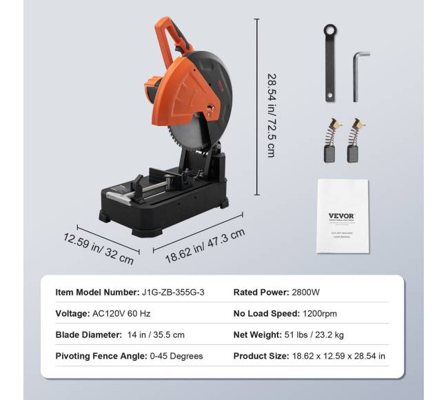 14 colių metalo pjovimo pjūklas6