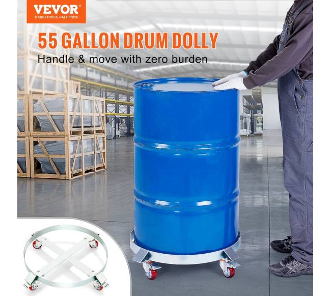 55 galonų būgnų vežimėlis, 454 kg apkrova1