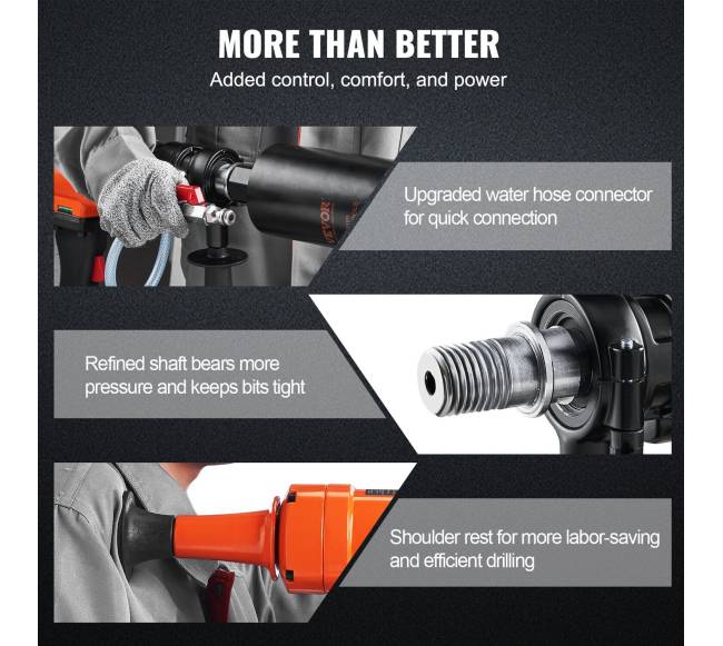 Rankinis deimantinis gręžimo įrenginys, 1500W5