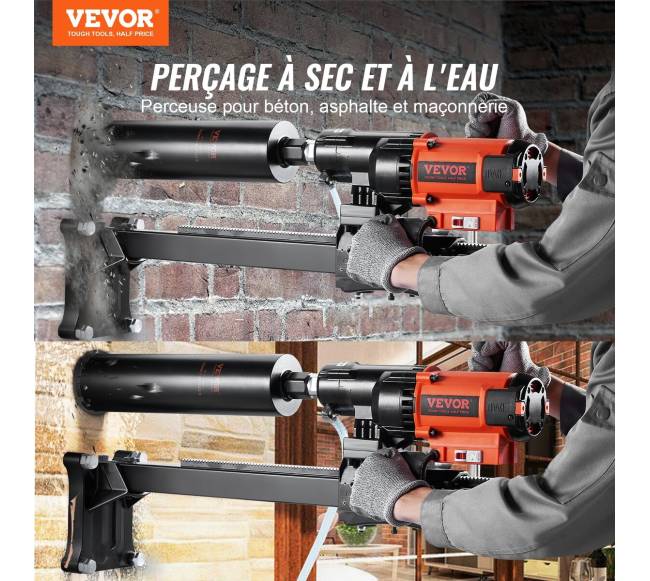 Šlapias ir sausas deimantinis gręžimo aparatas betonui 3200W1