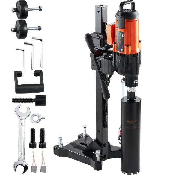 Deimantinė gręžimo mašina betonui 3200W 750RPM0