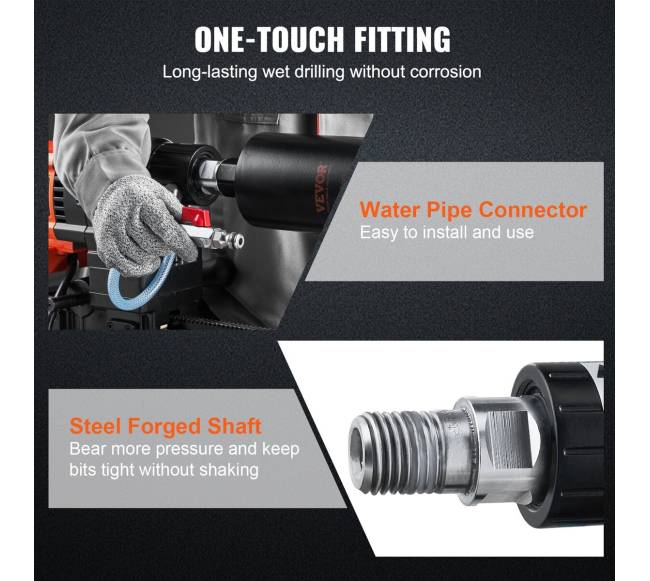 Deimantinė gręžimo mašina betonui 3200W 750RPM3