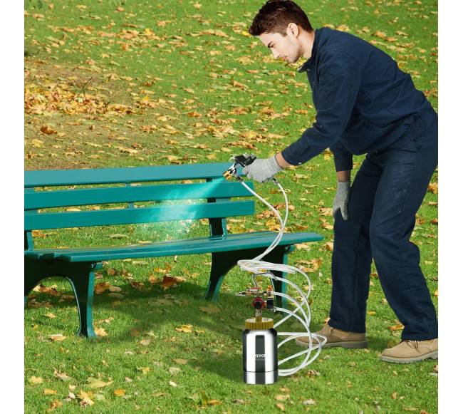 Dažų purškimo slėginis bakas, 2L, 1.8mm antgalis7