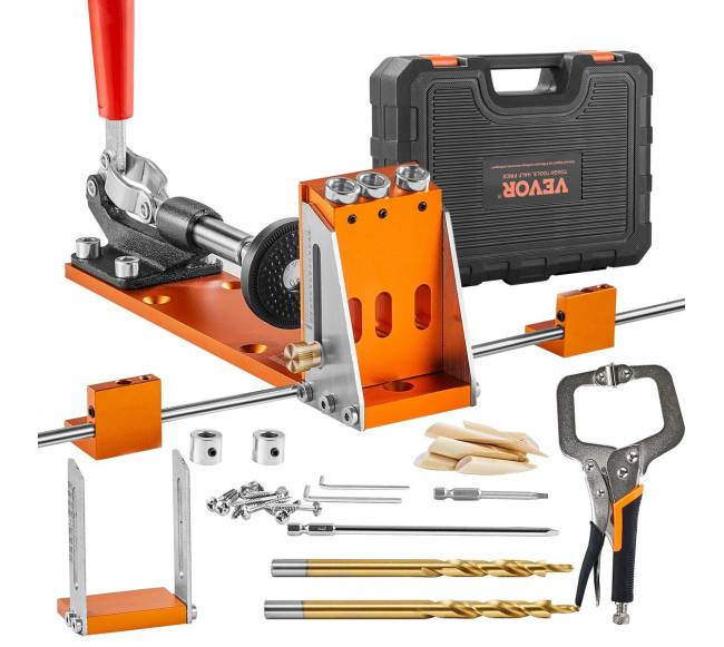 Kišeninių skylių gręžimo rinkinys, 34 vnt8