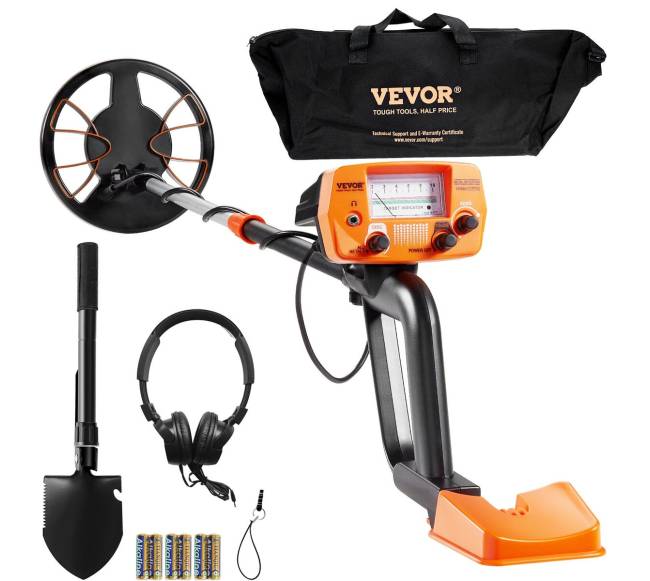 Metalo detektorius su IP68 apsauga0