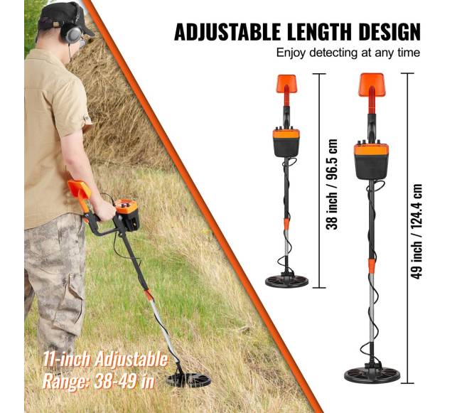 Metalo detektorius su IP68 apsauga2