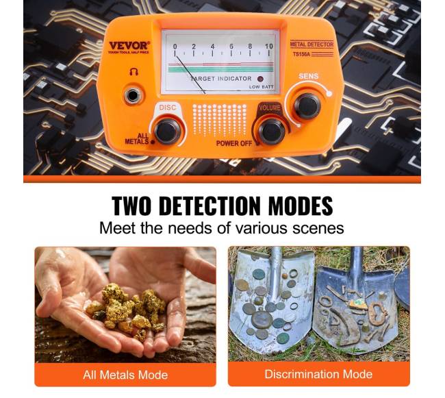 Metalo detektorius su IP68 apsauga3