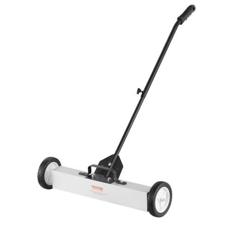 50 lb ritinėjamas magnetinis valytuvas su ratais0