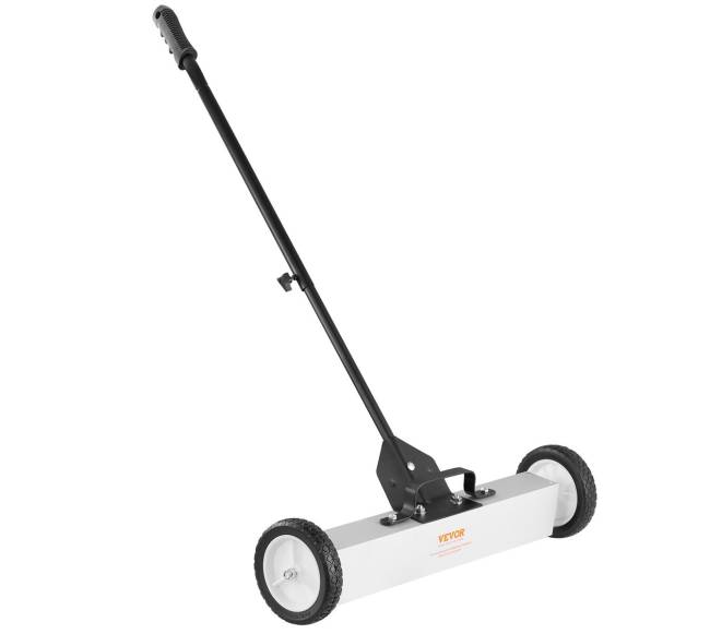 50 lb ritinėjamas magnetinis valytuvas su ratais8