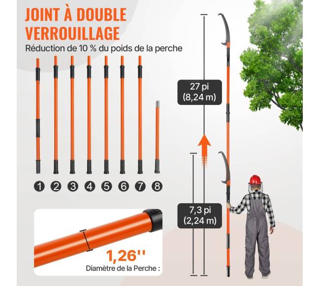 Teleskopinis šakų pjūklas2