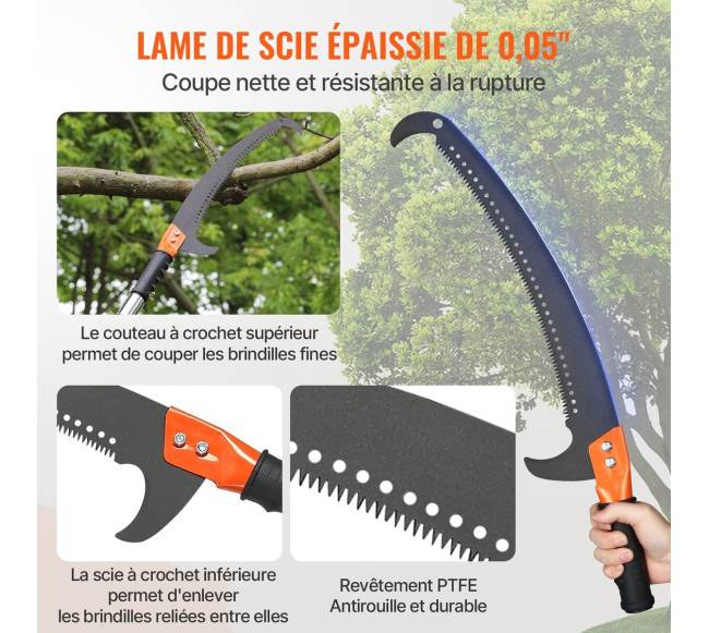 Teleskopinis šakų pjūklas3