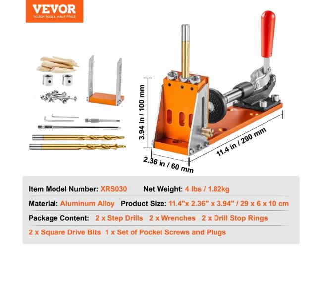 30 dalių reguliuojamas kišeninio sujungimo komplektas6