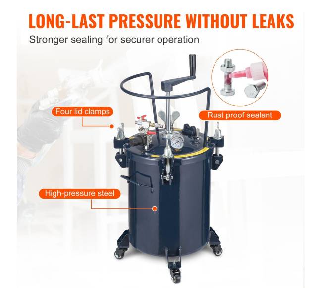 Dažymo purškimo slėginė talpykla 30L5