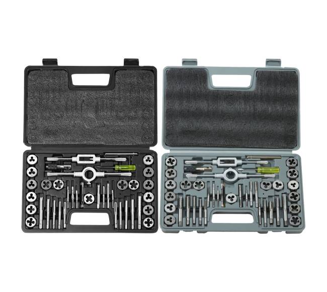 Sriegių komplektas 80 vnt. su plieniniais sriegiais9