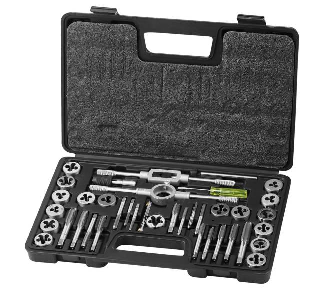 40 dalių sriegimo rinkinys M3-M120