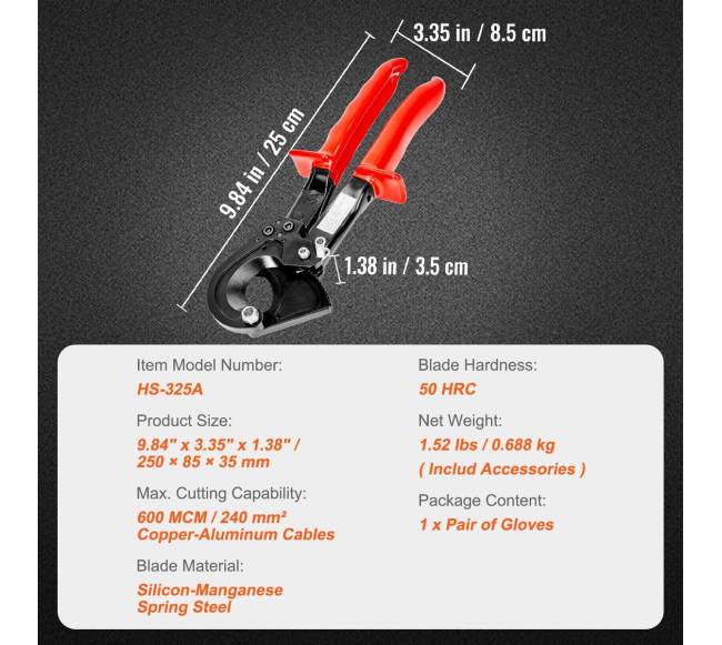 Rankinis kabelių pjaustytuvas6