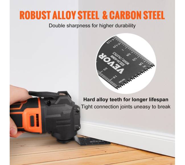 50 vnt. virpantys pjūklų ašmenys medžiui2