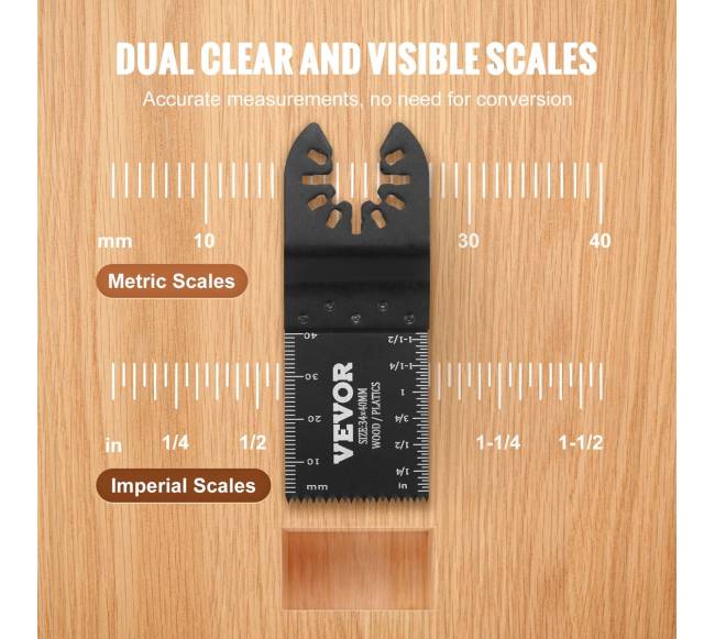 50 vnt. virpantys pjūklų ašmenys medžiui3