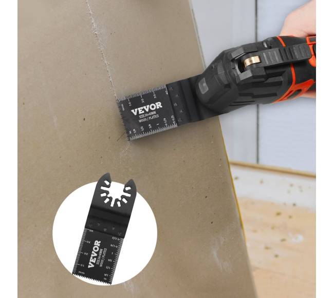 50 vnt. virpantys pjūklų ašmenys medžiui7