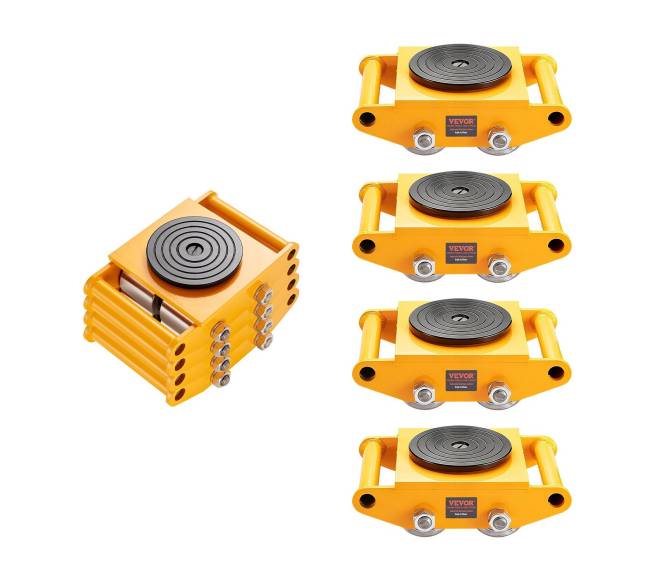 4 dalių įrengimų rogių dolis su 12T apkrova0