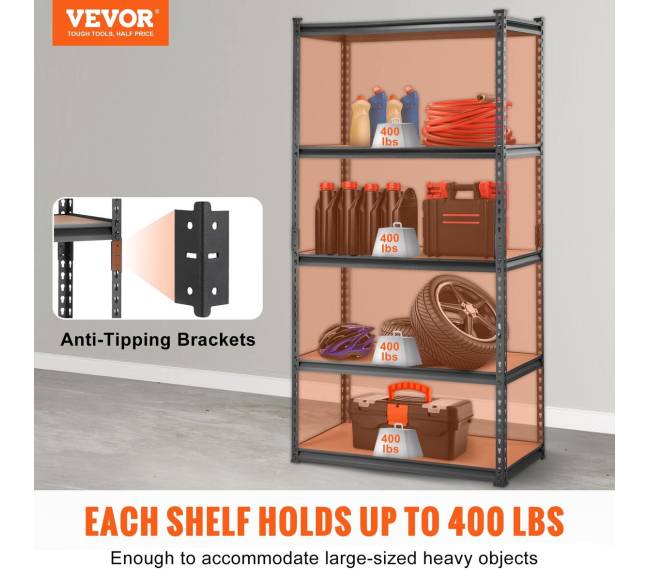 Reguliuojama penkių lygių lentynų sistema1