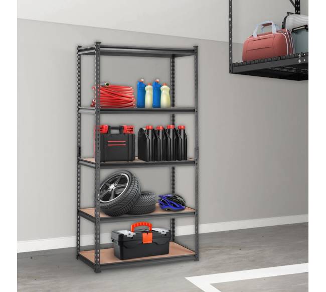 Reguliuojama penkių lygių lentynų sistema7