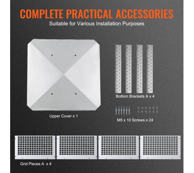 Nerūdijančio plieno kaminas, 431.8x431.8 mm5