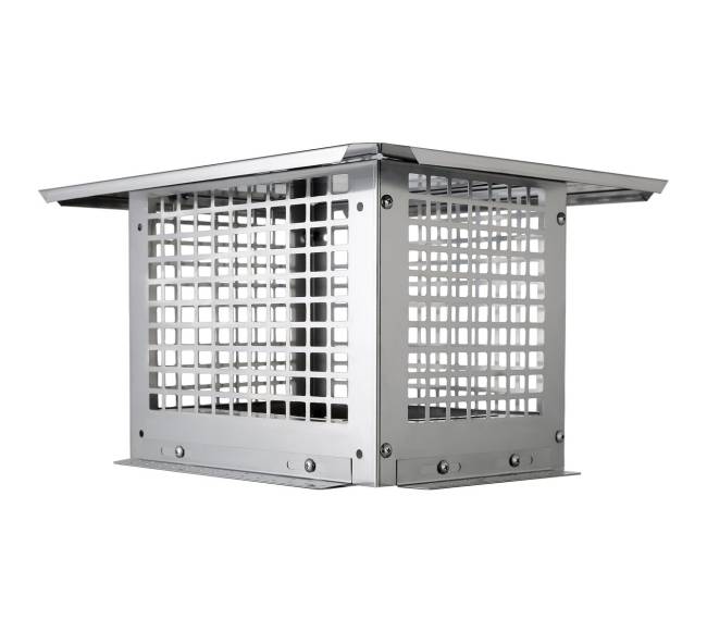 kaminas 330 x 229 mm nerūdijantis plienas stogelis8