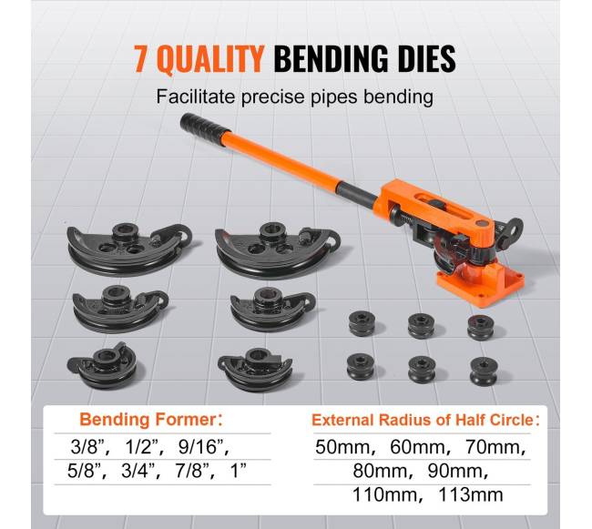 Vamzdžių lenkimo įrankis 38 iki 1 colio3