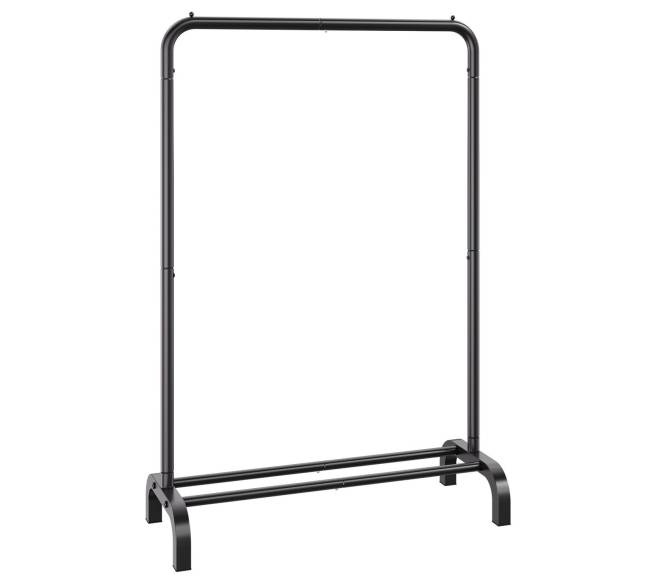 Drabužių stovas su kabykla ir lentyna8