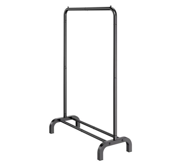 Drabužių stovas su kabykla ir lentyna10