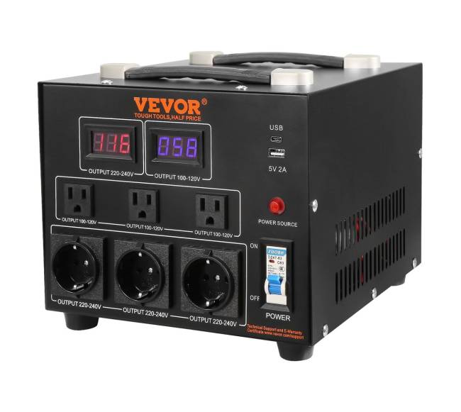 Įtampos keitiklis transformatorius, 5000VA0