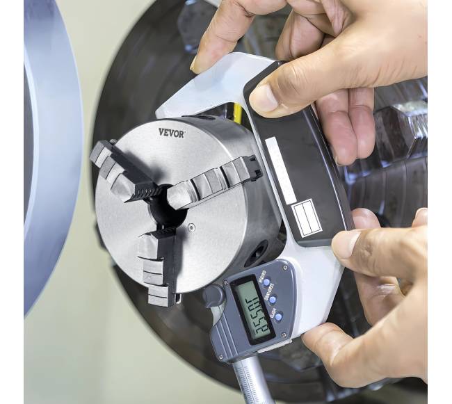 3-žandikaulių tekinimo griebtuvas, 6 colių7