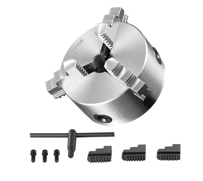 3-žandikaulių tekinimo griebtuvas, 6 colių8