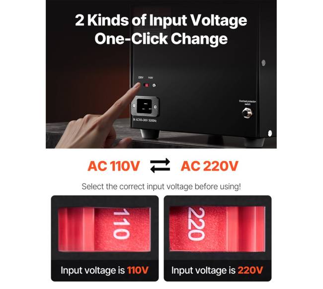 3000VA įtampos keitiklis 220V-110V3