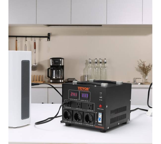 3000VA įtampos keitiklis 220V-110V7